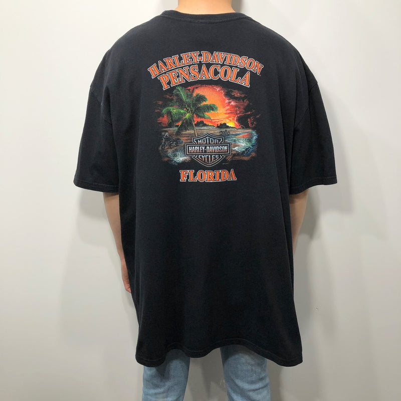 Harley Davidson T-Shirt Pensacola Florida (2XL/TALL)