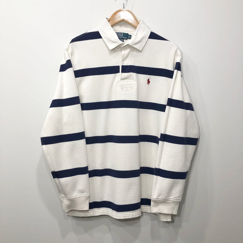 Polo Ralph Lauren Fleeced Rugby Polo (L)