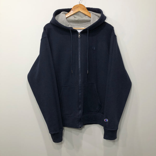 Champion Fleeced Hoodie Zip (M)