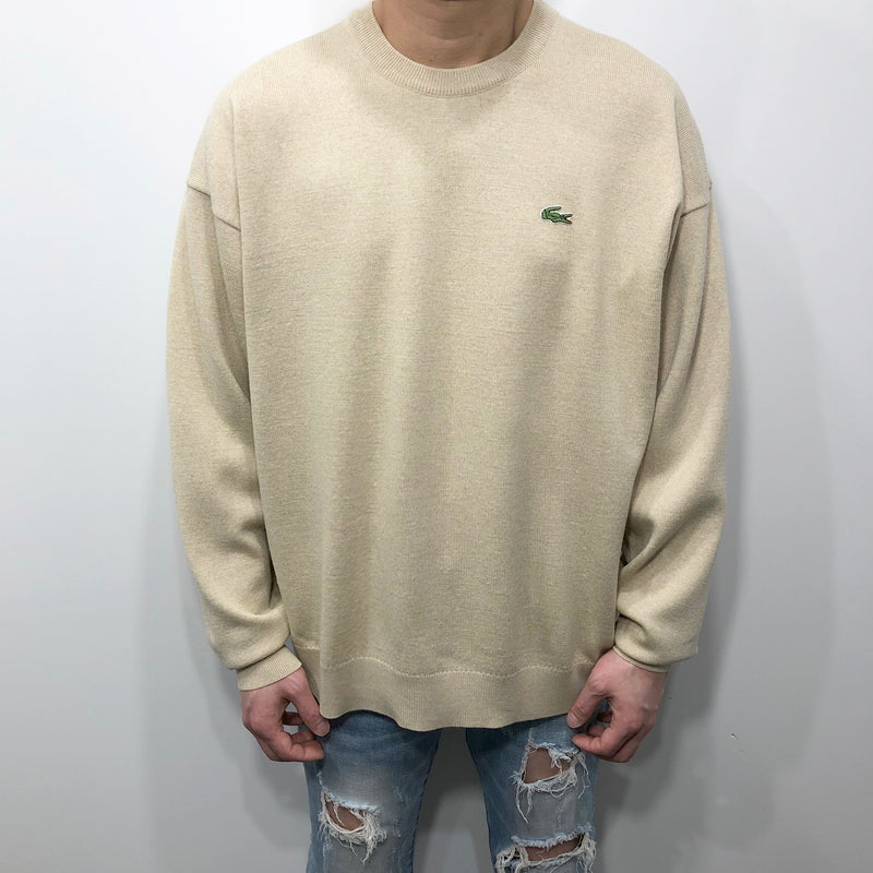 Vintage Lacoste Knit Sweater (M'BIG-L/SHORT)