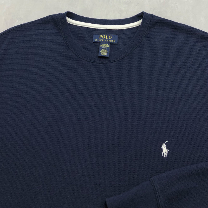 Polo Ralph Lauren Mini Waffle T-Shirt Long Sleeved (L)