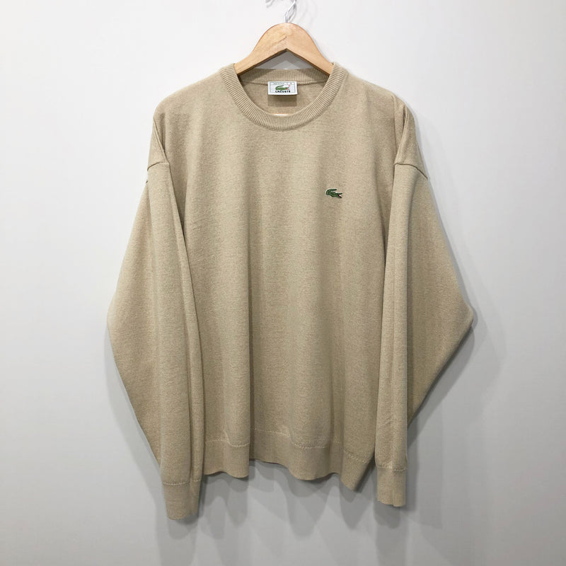 Vintage Lacoste Knit Sweater (M'BIG-L/SHORT)