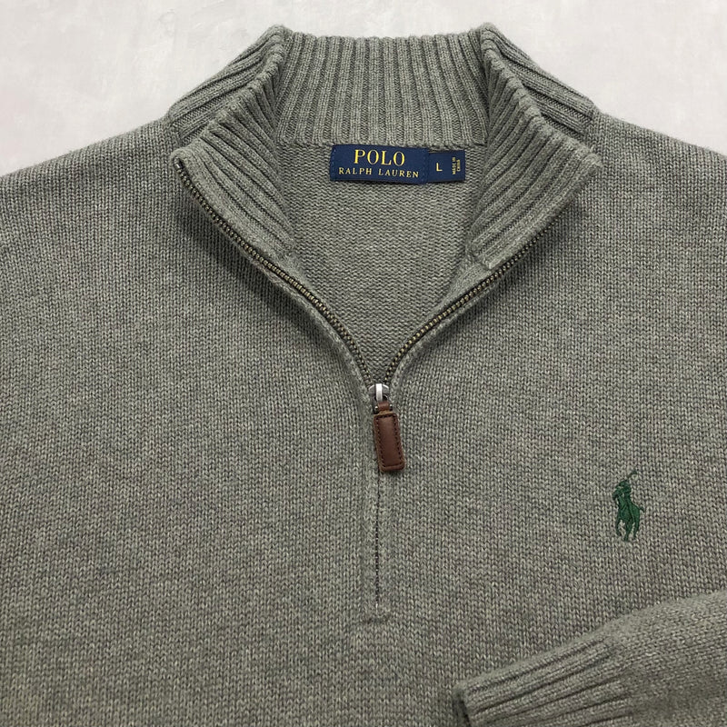 Polo Ralph Lauren Knit Quarter Zip (L)