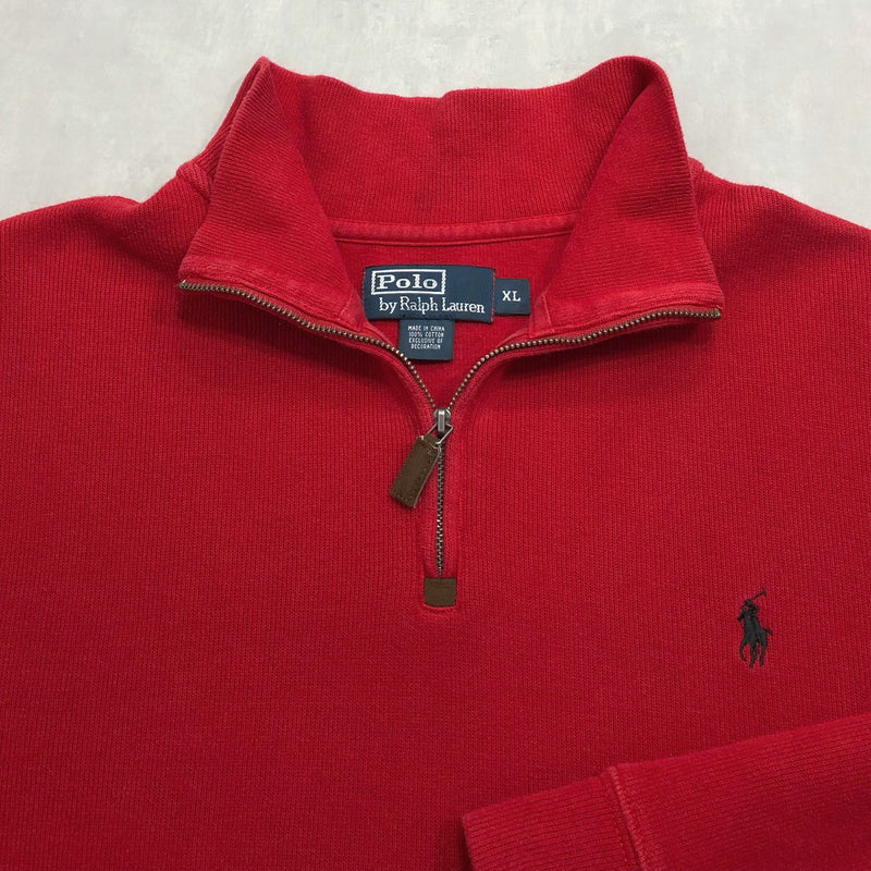 Polo Ralph Lauren Knit Quarter Zip (XL/SHORT)