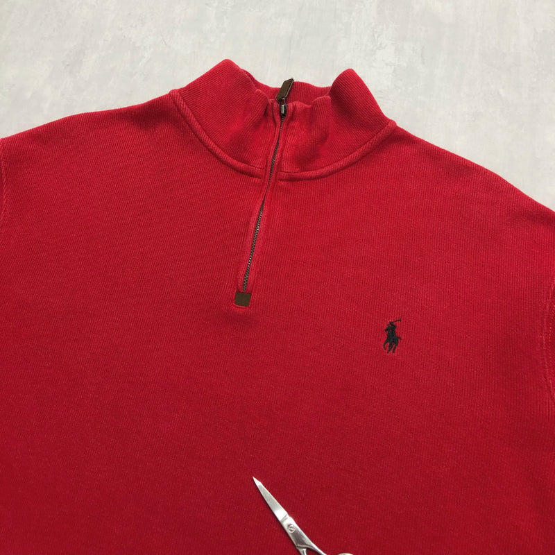 Polo Ralph Lauren Knit Quarter Zip (XL/SHORT)