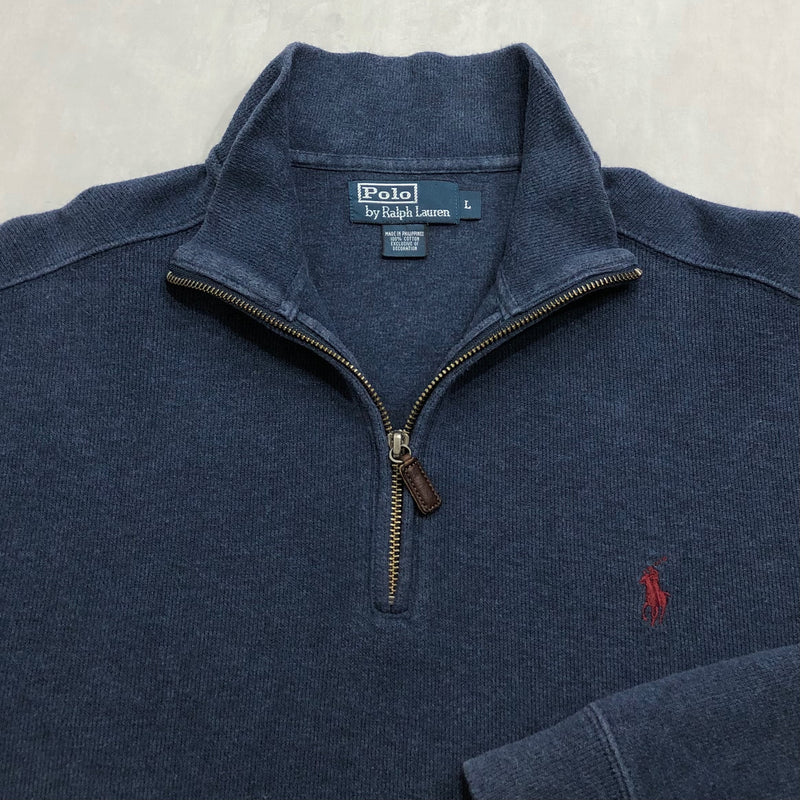 Polo Ralph Lauren Knit Quarter Zip (L/SHORT)