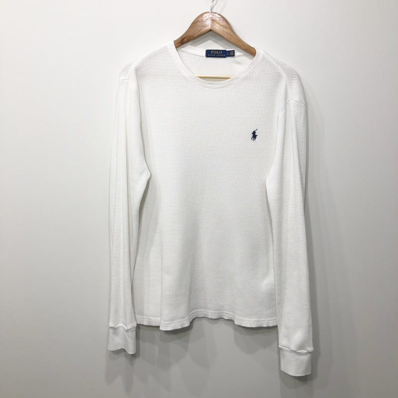 Polo Ralph Lauren Waffle T-Shirt Long Sleeved (L)