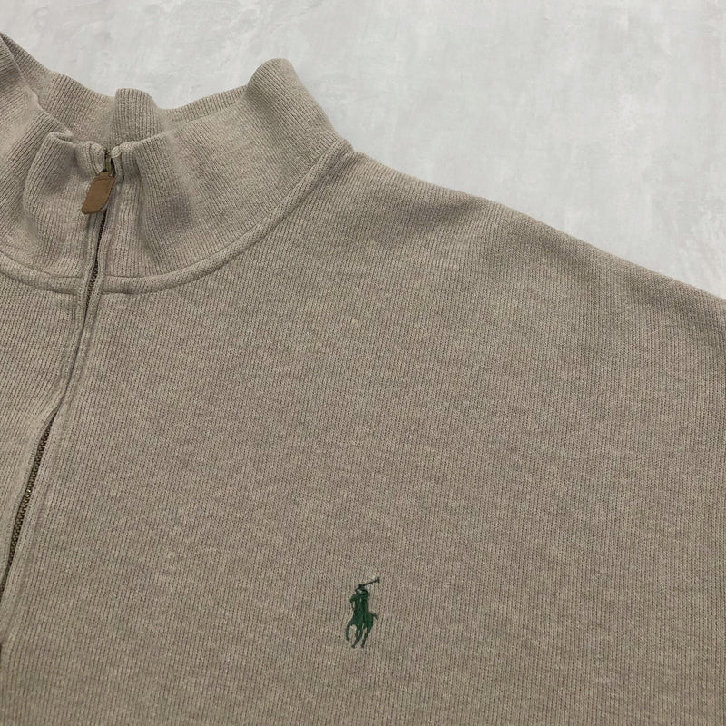 Polo Ralph Lauren Knit Quarter Zip (3XL/BIG-4XL)