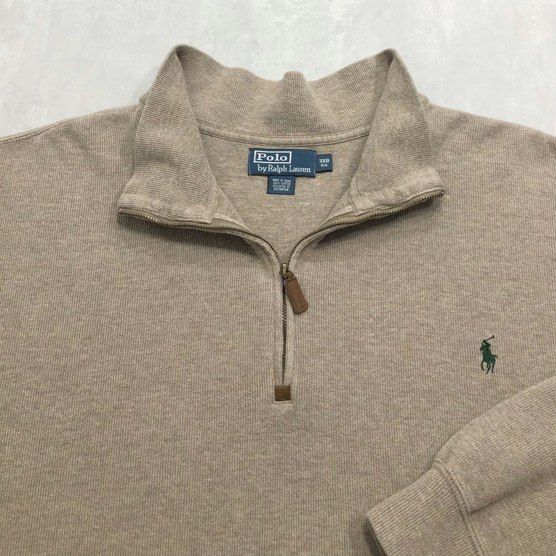 Polo Ralph Lauren Knit Quarter Zip (3XL/BIG-4XL)