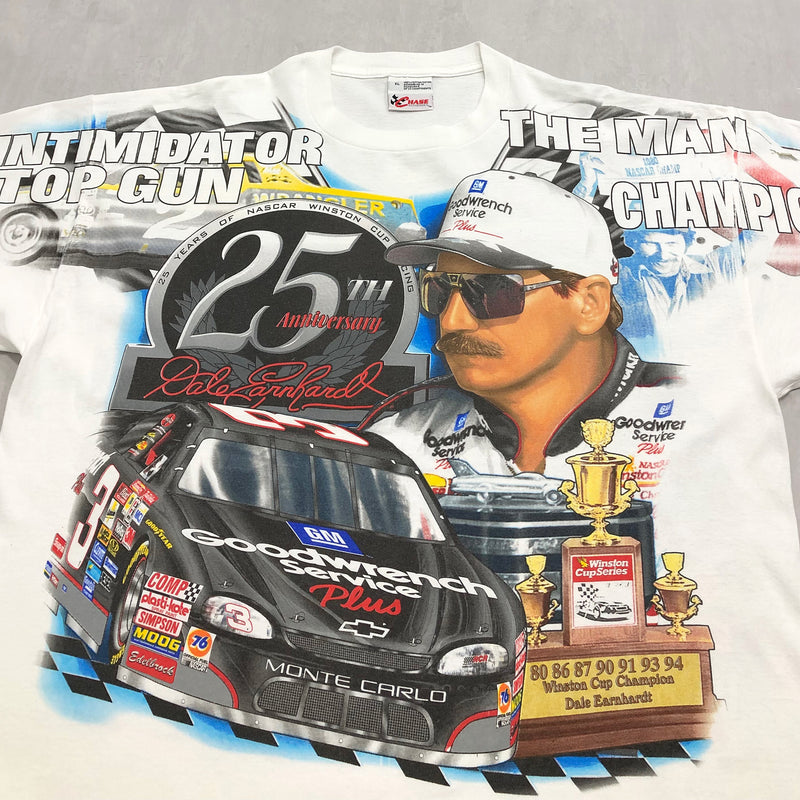 Vintage Chase Nascar T-Shirt Goodwrench Service #3 Dale Earnhardt (2XL)