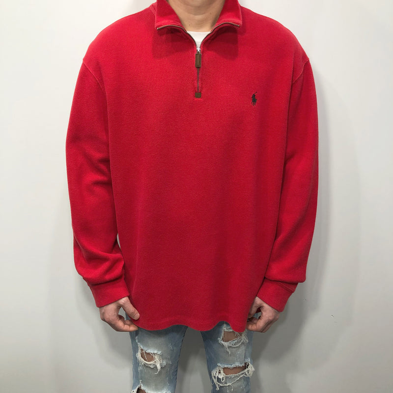 Polo Ralph Lauren Knit Quarter Zip (XL/SHORT)