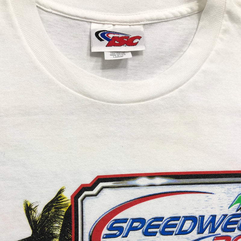 ISC Nascar T-Shirt 2001 Speedweeks Daytona USA (L)