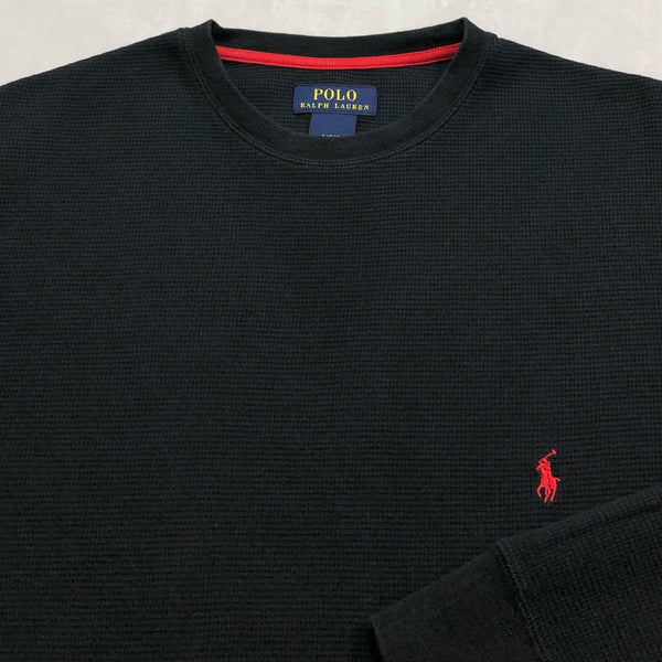 Polo Ralph Lauren Mini Waffle T-Shirt Long Sleeved (L/TALL)