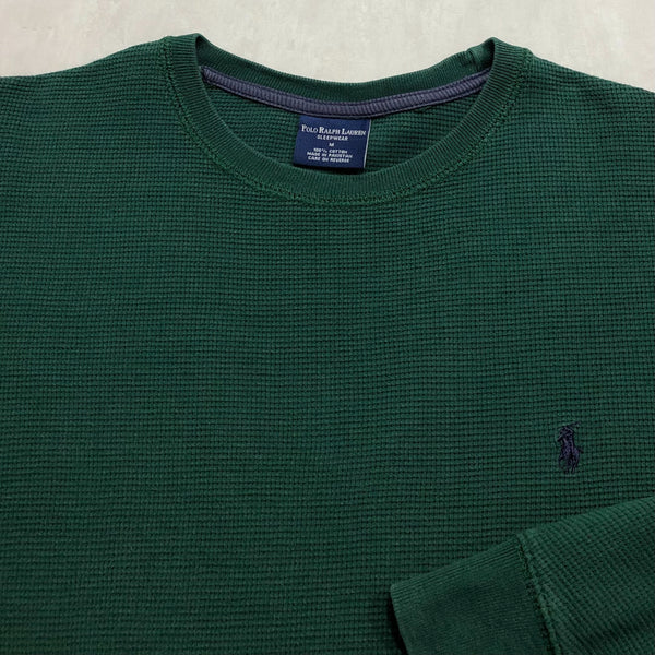 Polo Ralph Lauren Mini Waffle T-Shirt Long Sleeved (M)