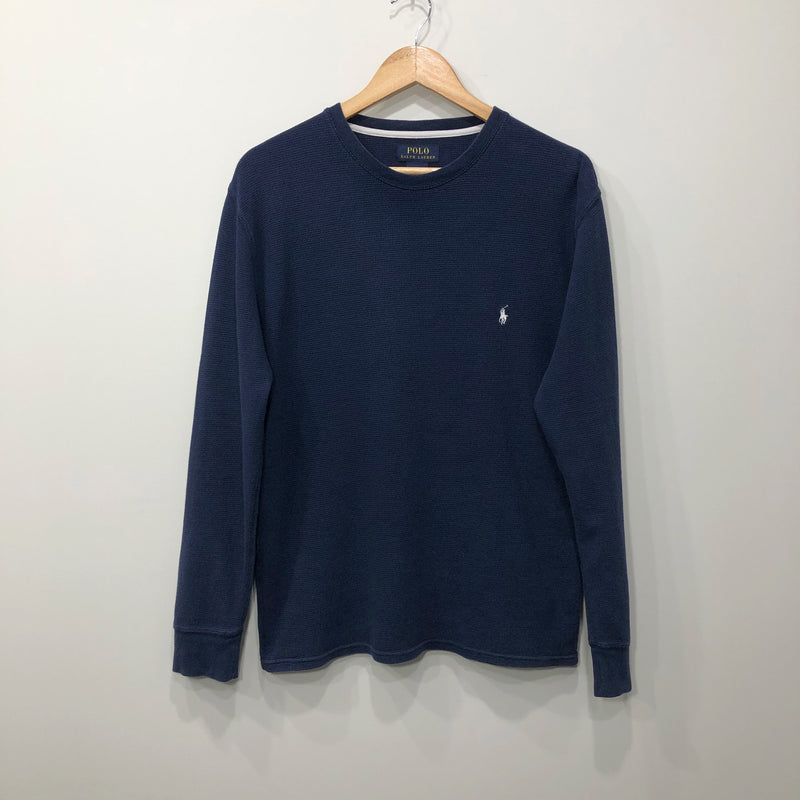 Polo Ralph Lauren Mini Waffle T-Shirt Long Sleeved (M)