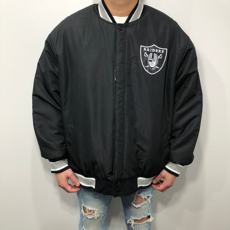 Raiders reversible store starter jacket