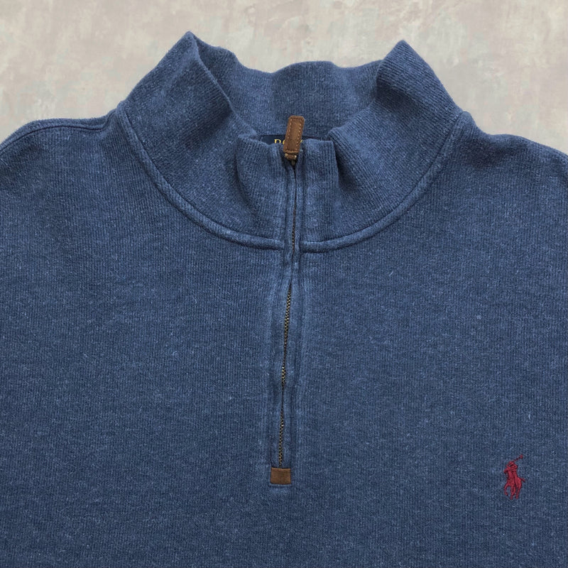 Polo Ralph Lauren Knit Quarter Zip (5XL/TALL)