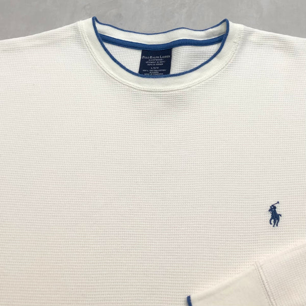 Polo Ralph Lauren Mini Waffle T-Shirt Long Sleeved (L)