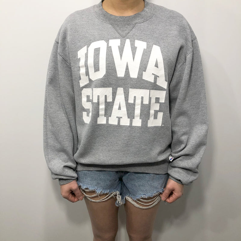 Vintage Russell Fleeced Sweatshirt Iowa State Uni USA (W/L)
