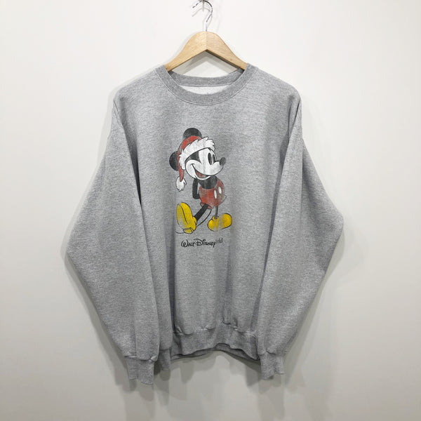 Disney Fleeced Sweatshirt Mickey (L)