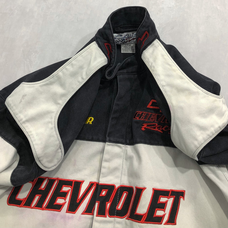 Chevy racing jacket hot sale