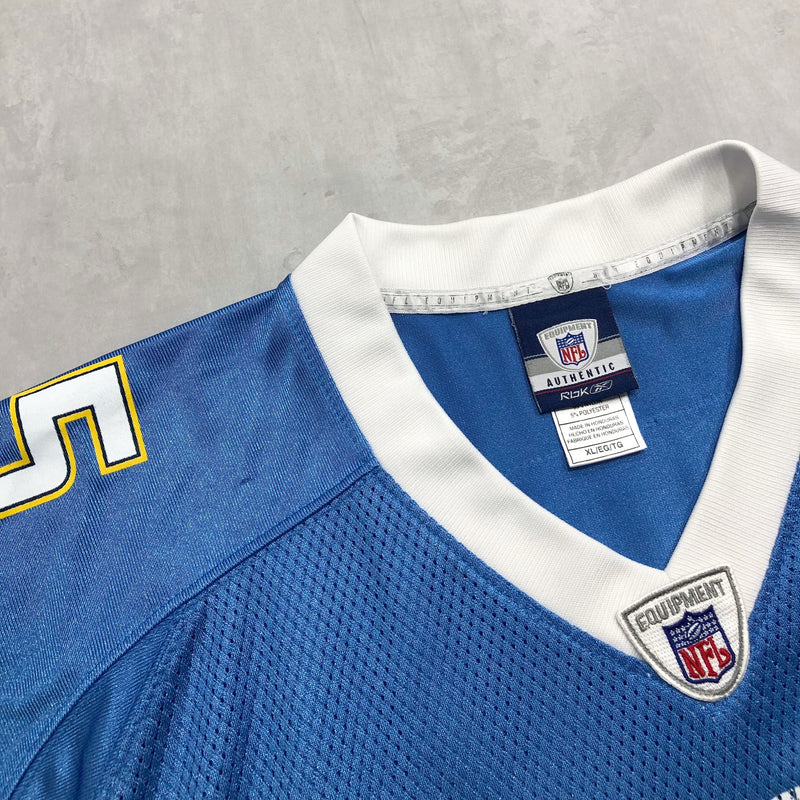 2008-11 SAN DIEGO CHARGERS GATES #85 REEBOK PREMIER JERSEY (HOME) XL -  Classic American Sports