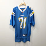 2007 SAN DIEGO CHARGERS TOMLINSON #21 REEBOK REPLICA JERSEY (HOME) M -  Classic American Sports