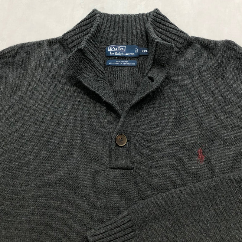 Polo Ralph Lauren Knit Button Pullover (2XL)
