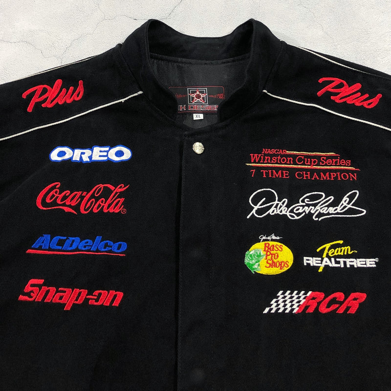 Vintage JH Design Nascar Jacket GM Goodwrench Winston Cup Series #3 Dale Earnhardt (XL)