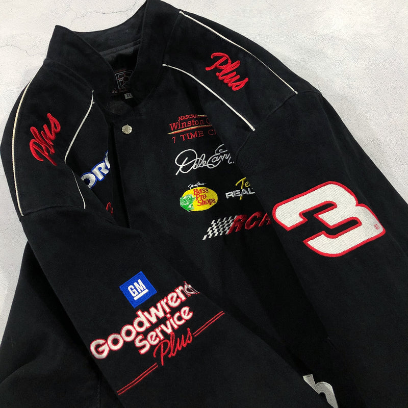 Vintage JH Design Nascar Jacket GM Goodwrench Winston Cup Series #3 Dale Earnhardt (XL)