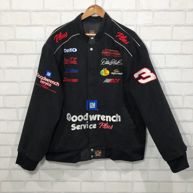 Vintage JH Design Nascar Jacket GM Goodwrench Winston Cup Series #3 Dale Earnhardt (XL)