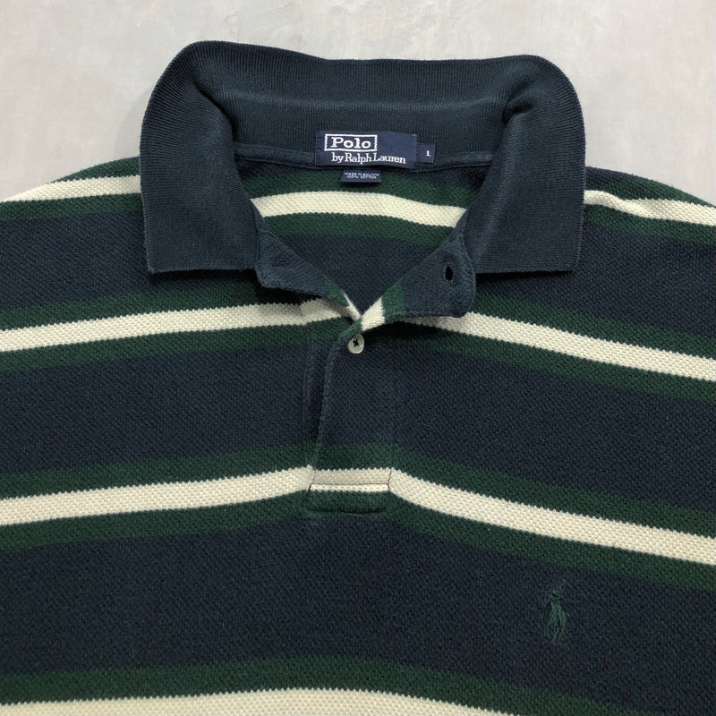 Polo Ralph Lauren Knit Polo Shirt Long Sleeved (L/TALL)