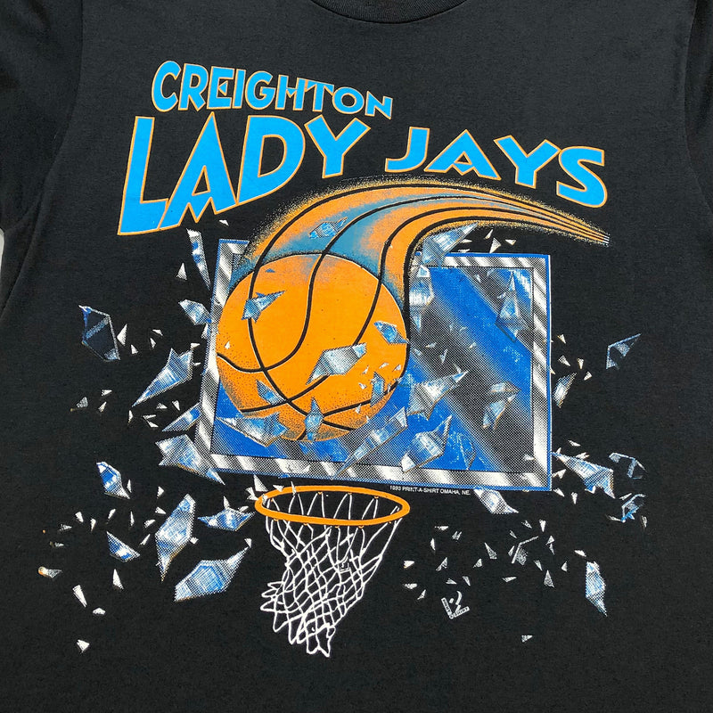 Vintage T-Shirt 1993 Creighton Lady Jays USA (L)