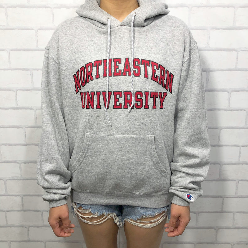 Champion Fleeced Sweatshirt Hoodie Northeastern Uni (W/M)