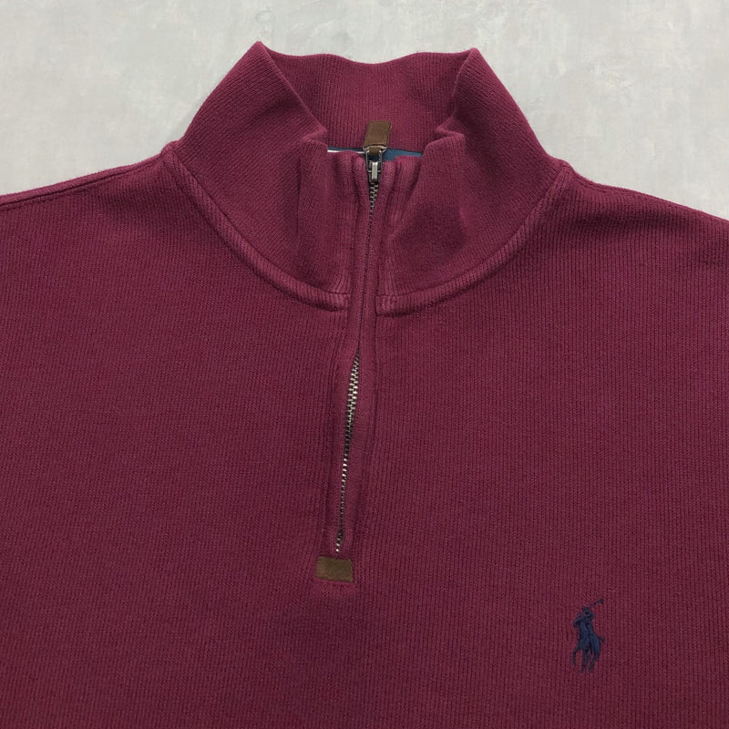 Polo Ralph Lauren Knit Quarter Zip (L)