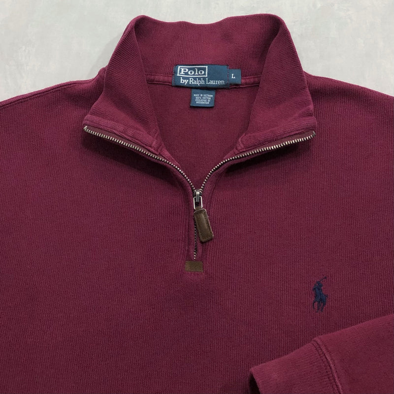 Polo Ralph Lauren Knit Quarter Zip (L)